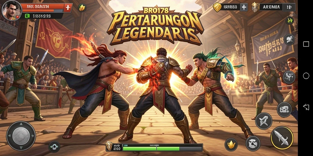 Tampilan gameplay BRO178 yang menegangkan dan penuh aksi.