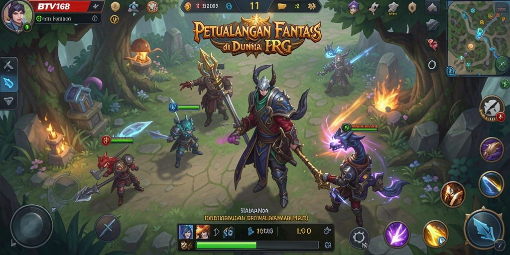 Screenshot BTV168 menampilkan aksi pertempuran mendebarkan dengan grafis yang memukau.