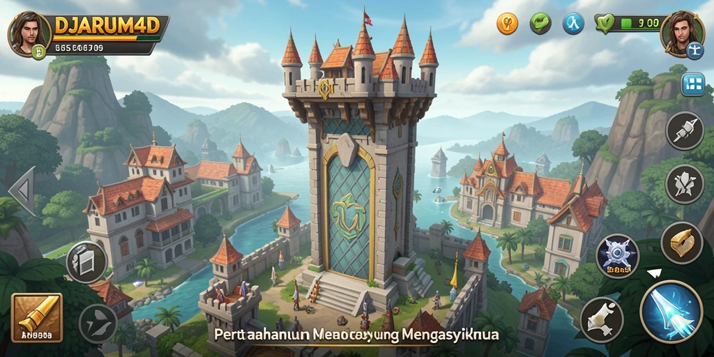Screenshot menampilkan adegan seru defensif dari DJARUM4D.