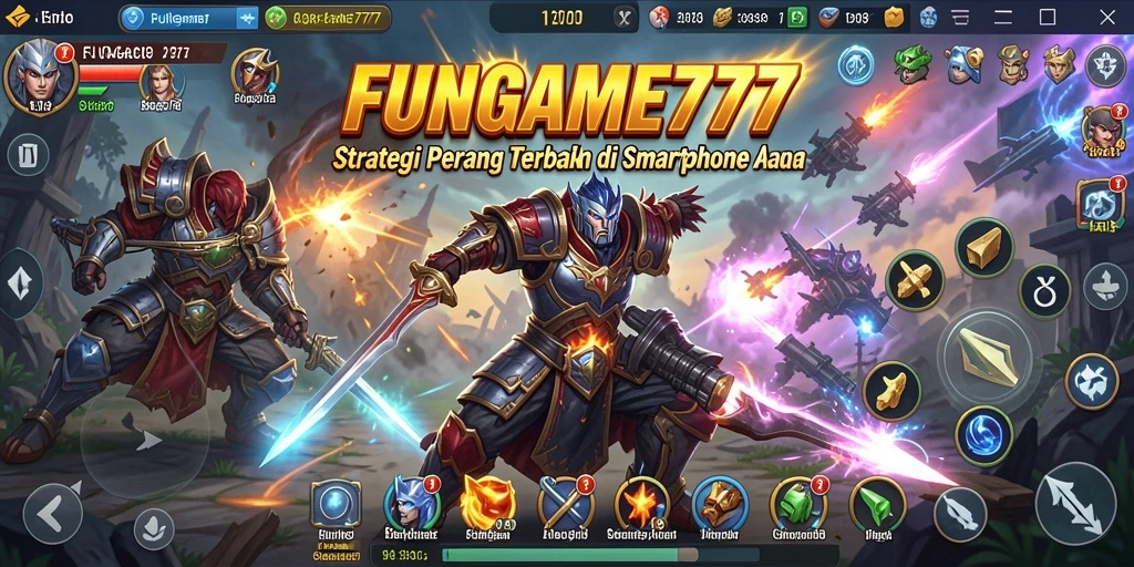 Gameplay FUNGAME777 yang seru dalam pertempuran strategis.