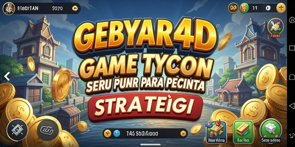 Tampilan gameplay GEBYAR4D yang menarik dan interaktif.