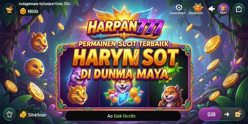Tampilan menarik dari gameplay Slot di HARAPAN777.
