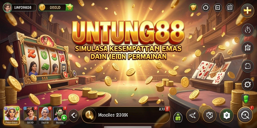 Tampilan menawan dari gameplay UNTUNG88 yang seru.